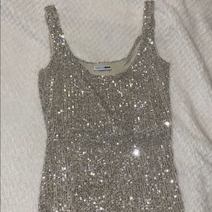 Family affair sequin dress Clearance